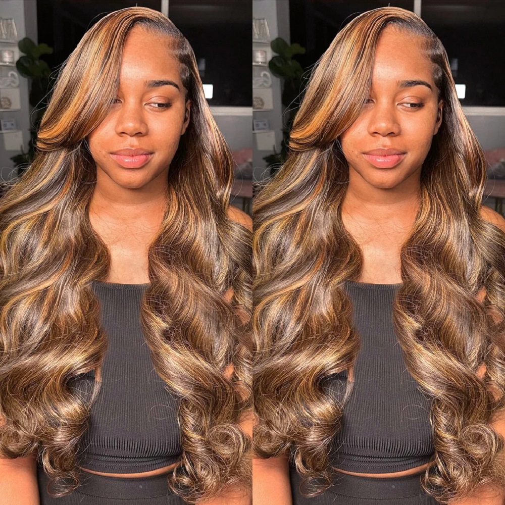 HD Highlight 46 İnç 13x4 Body  - Human Hair Wigs incelemesi ve fiyatı